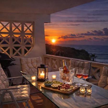 Ocean Bliss - Panoramic Sea View - 20m To - 2 Swimming Pools - Private Parking Апартаменты